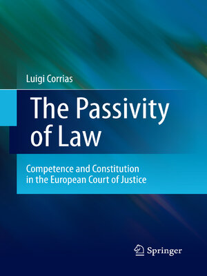 cover image of The Passivity of Law